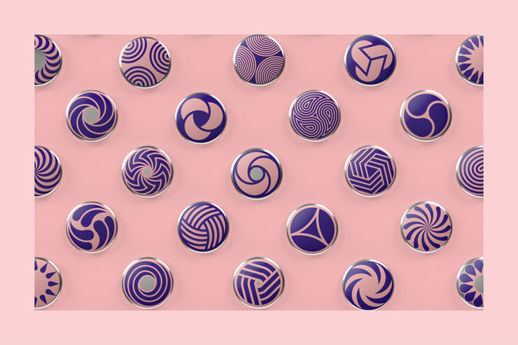 96 Geometric Shapes and Logo Marks Collection vol.1