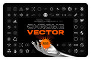 Chrome and Vector - Abstract Shapes Bundle