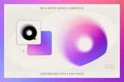 Grainy Shapes and Blurry Gradients Collection