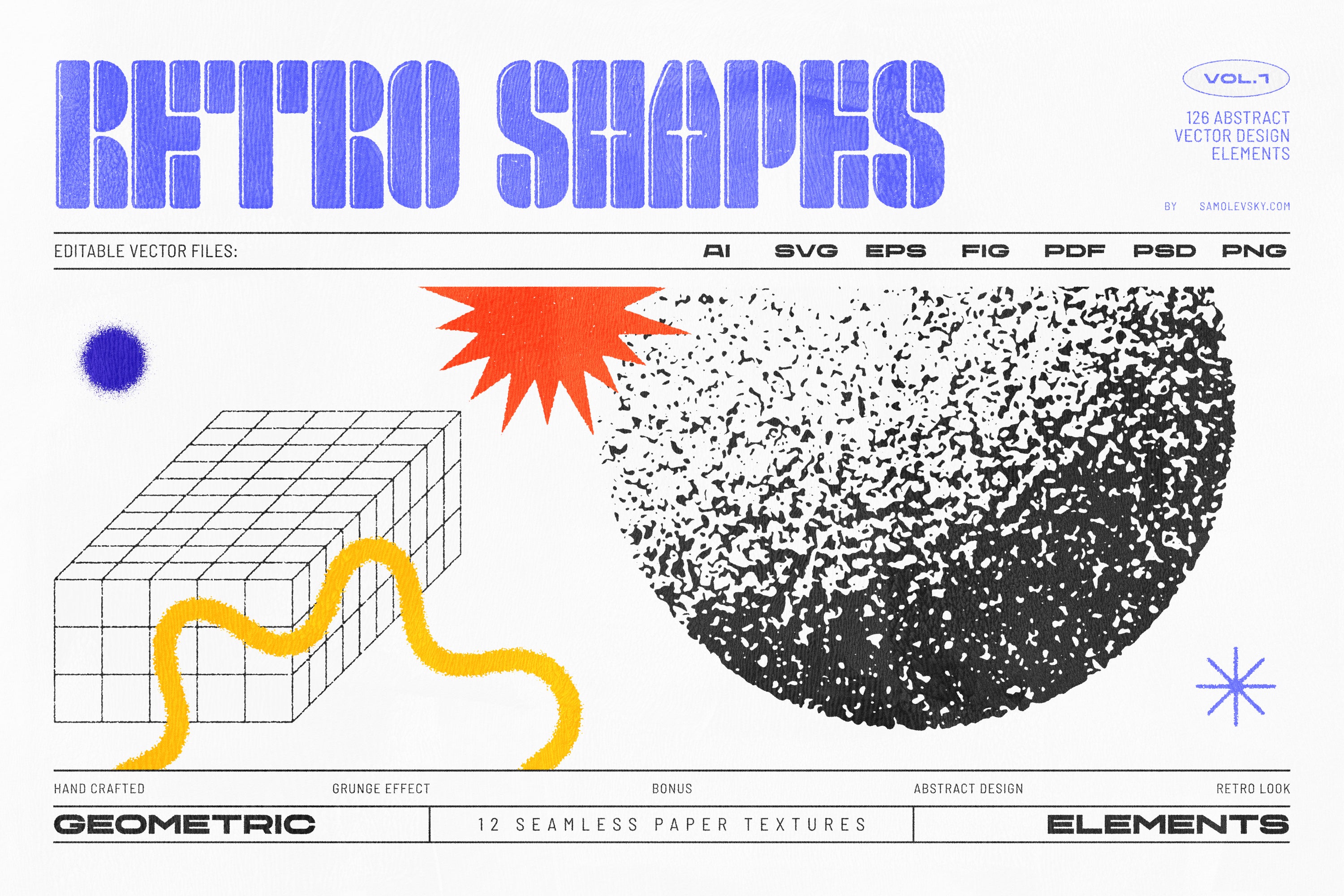 126 Retro Shapes Vol.1