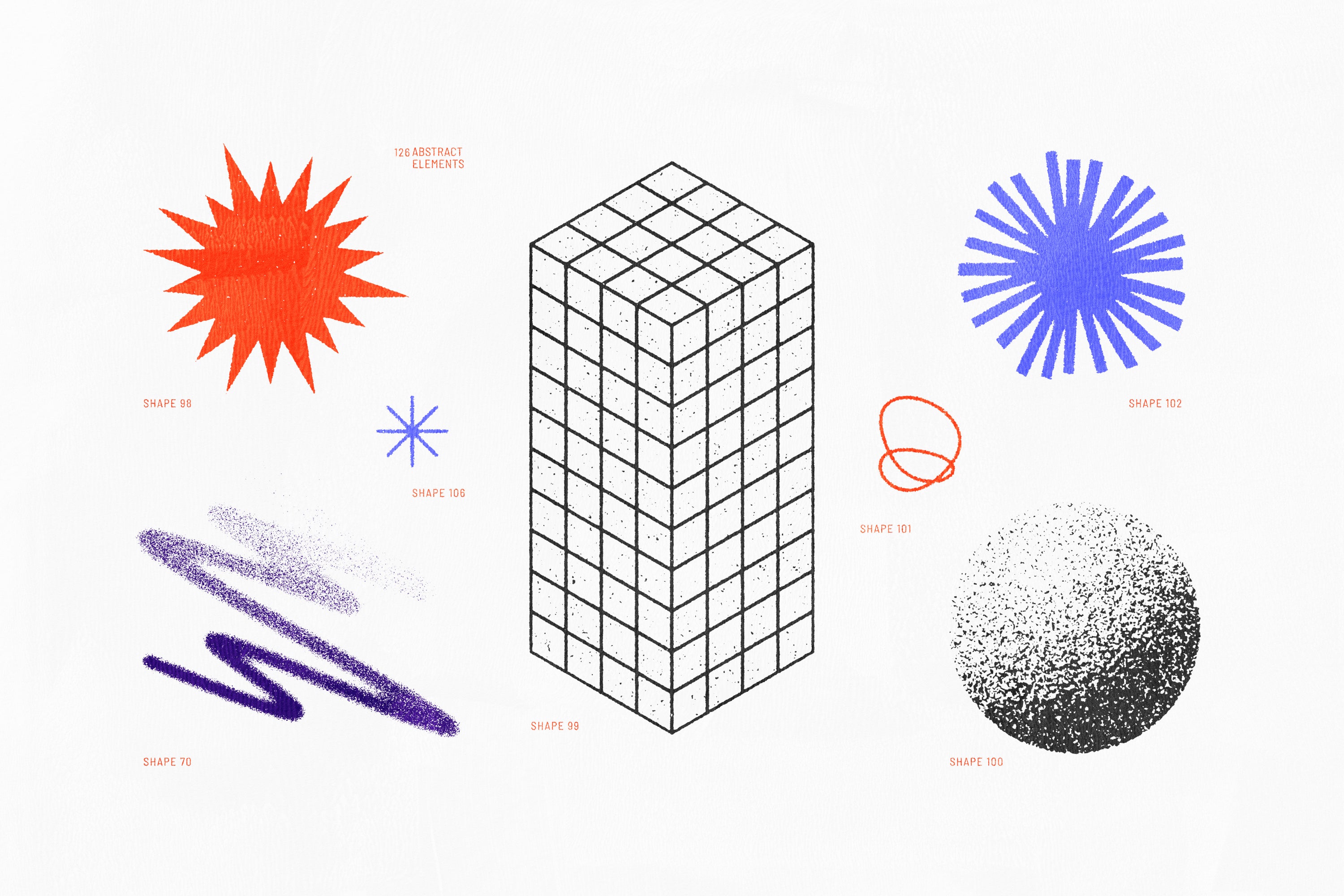 126 Retro Shapes Vol.1