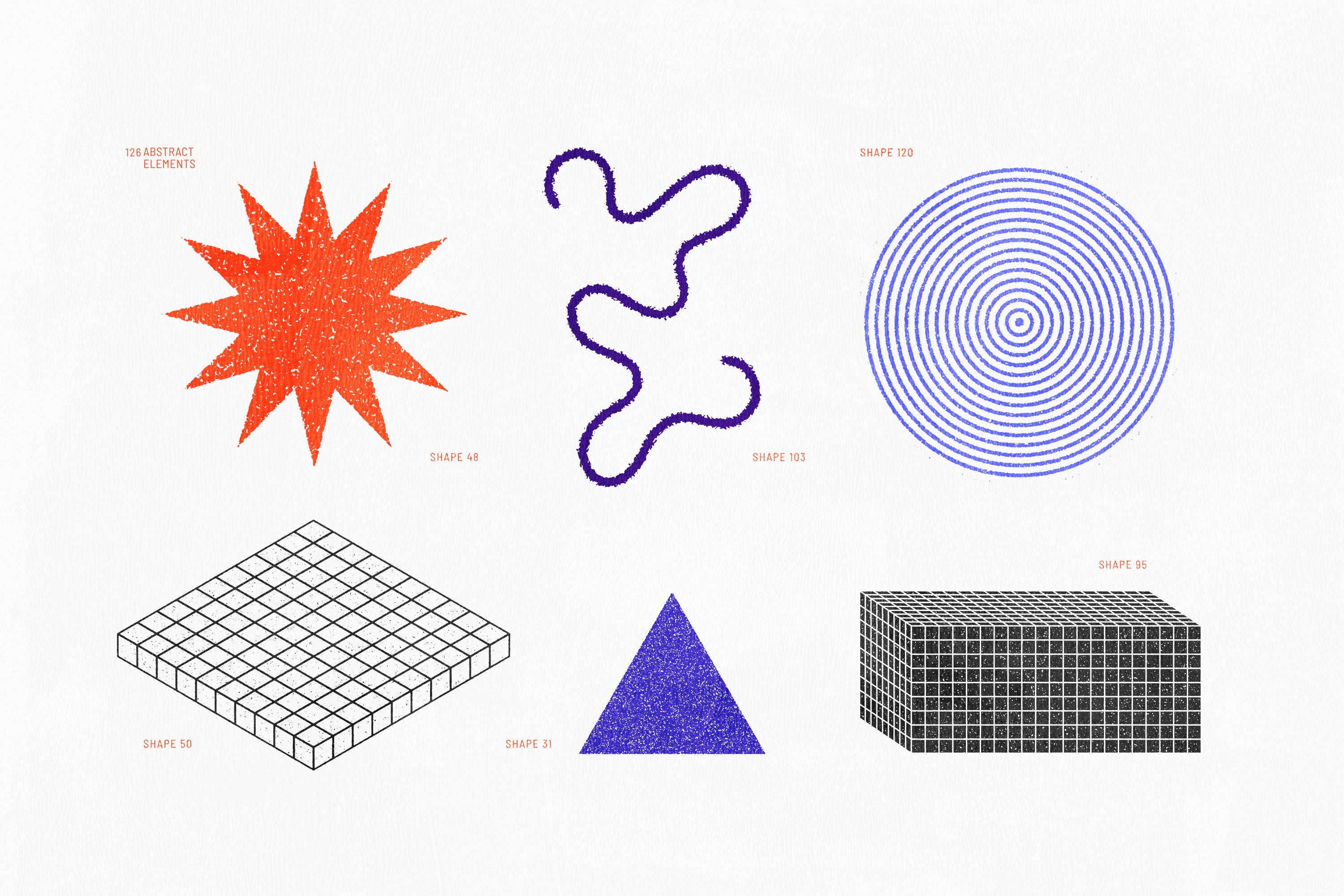 126 Retro Shapes Vol.1