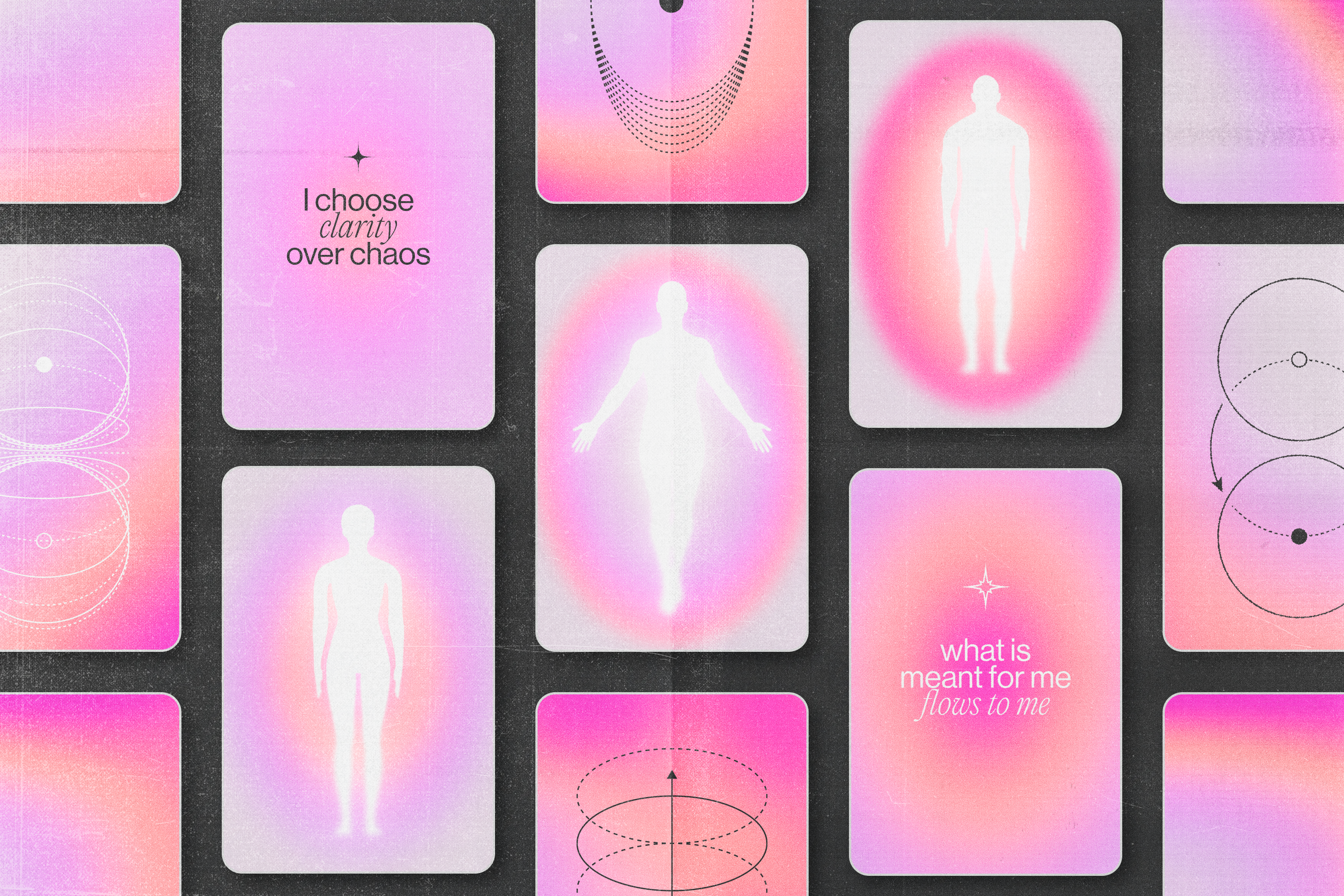 Aura Energy Flow - Mindful Abstract Graphics Pack