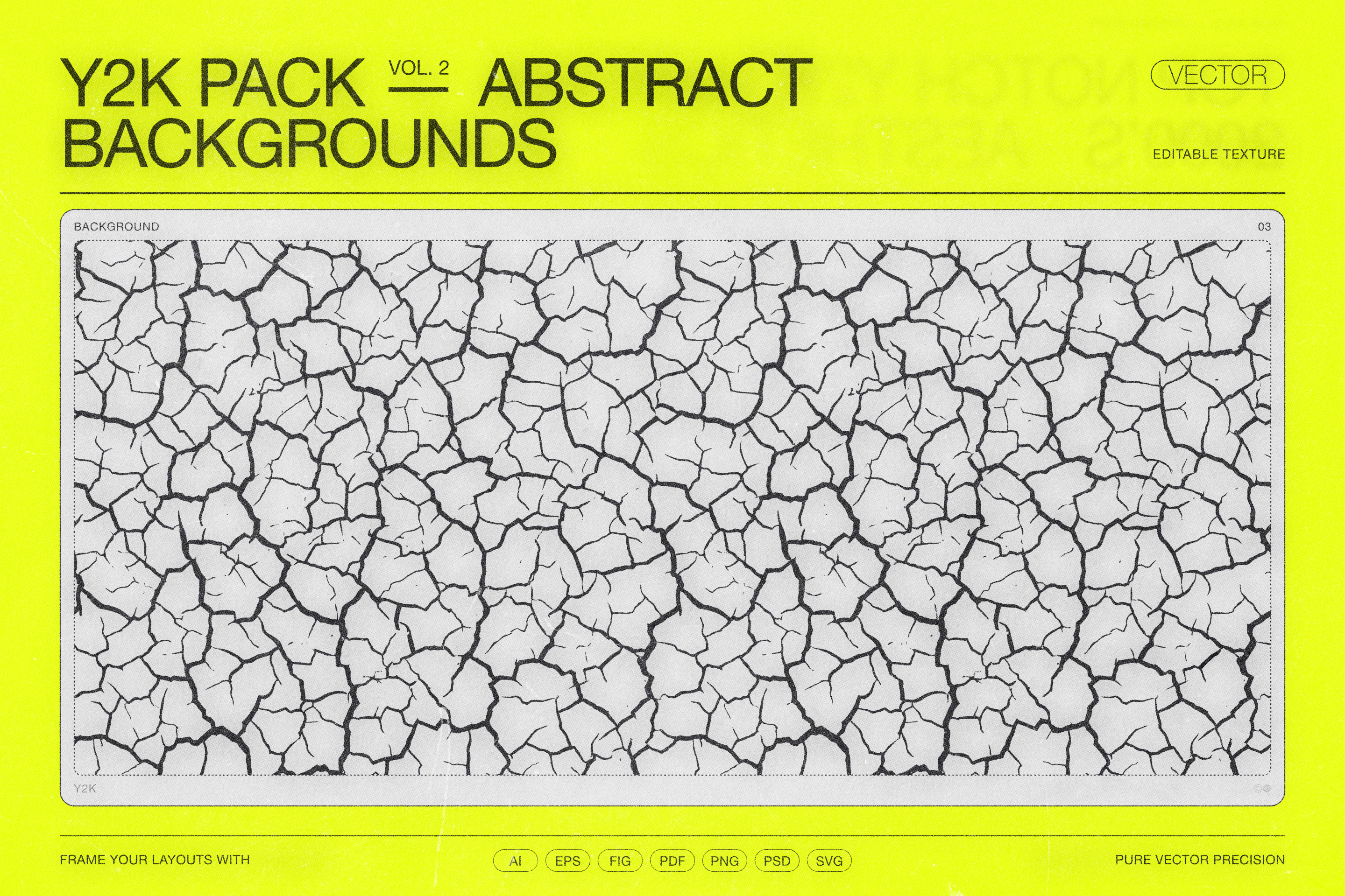 190 Y2K Vector Shapes and Design Elements Pack Vol. 2
