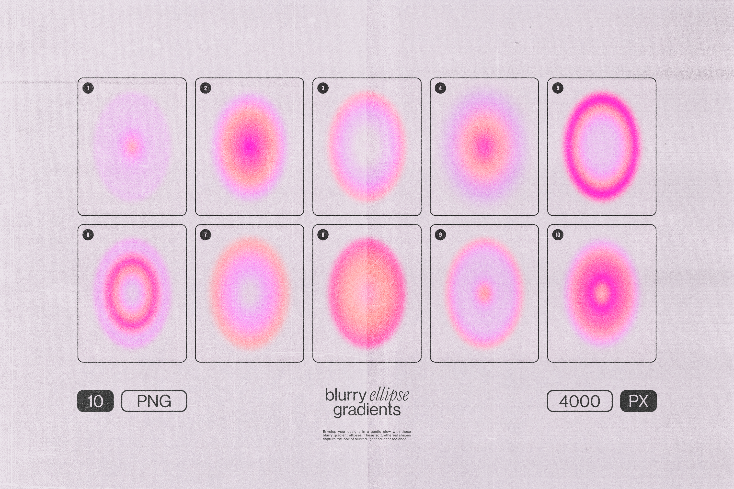 Aura Energy Flow - Mindful Abstract Graphics Pack