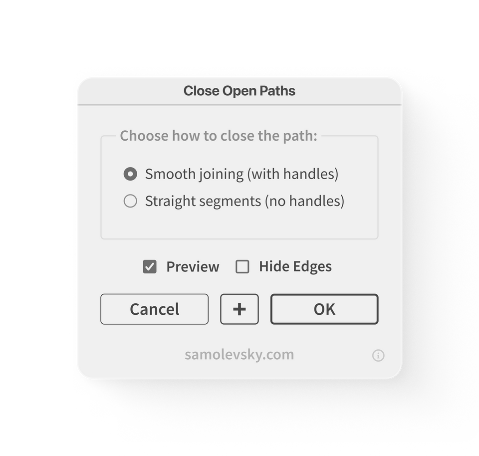 Close Open Paths – Samolevsky