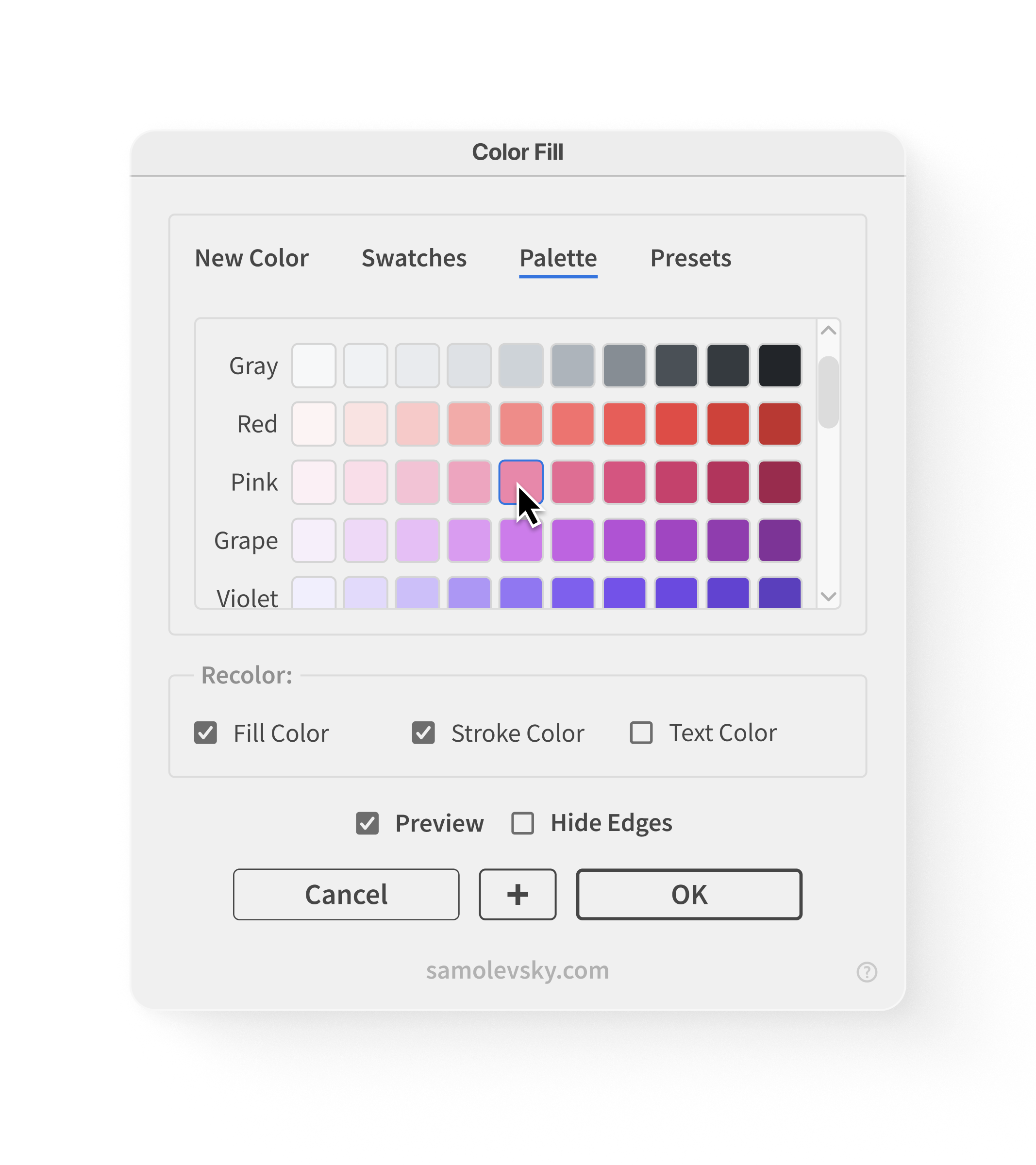 Color Fill – Samolevsky