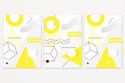 60 geometric shapes + 30 posters