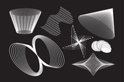 100+ Abstract Vector Shapes