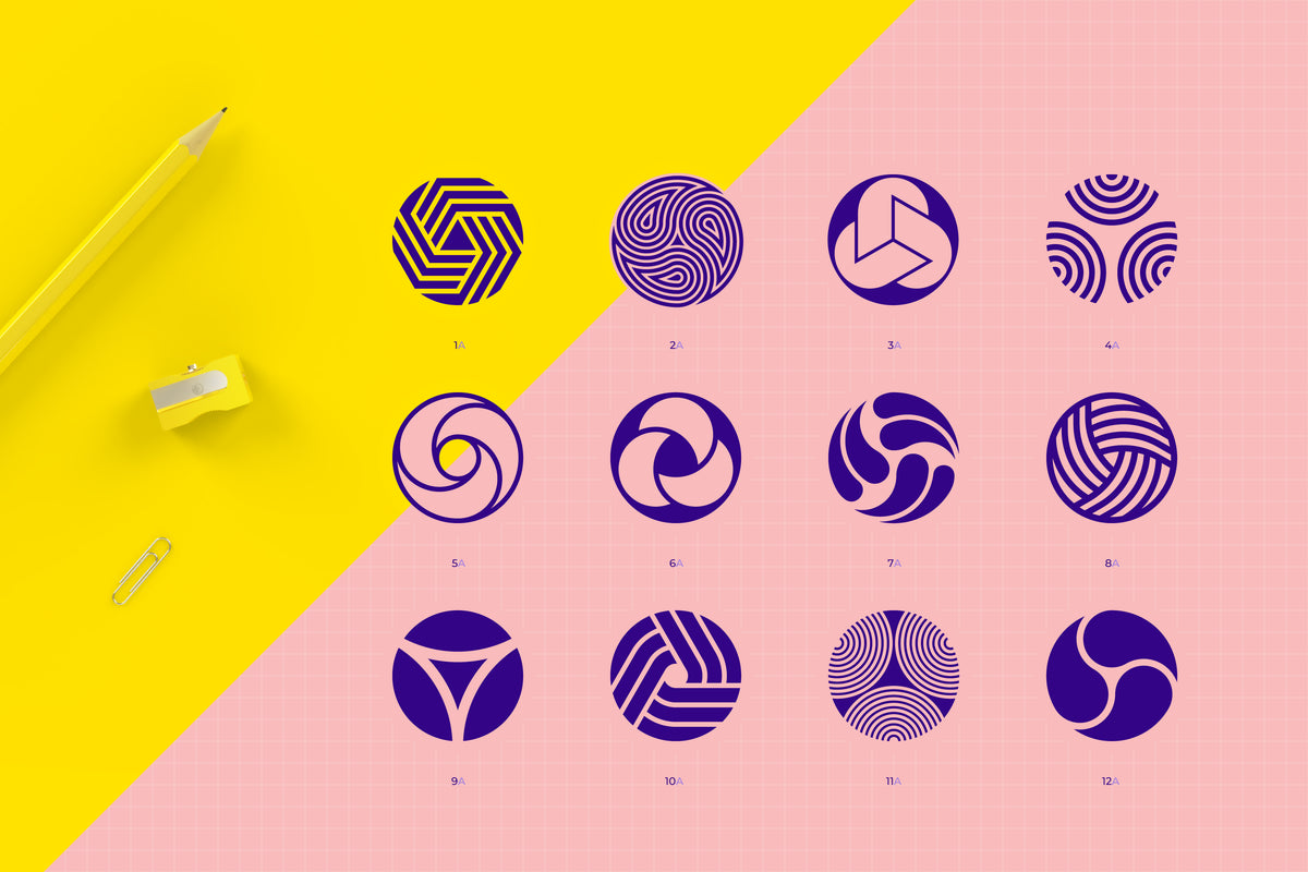 96 Geometric Shapes and Logo Marks Collection vol.1 – Samolevsky
