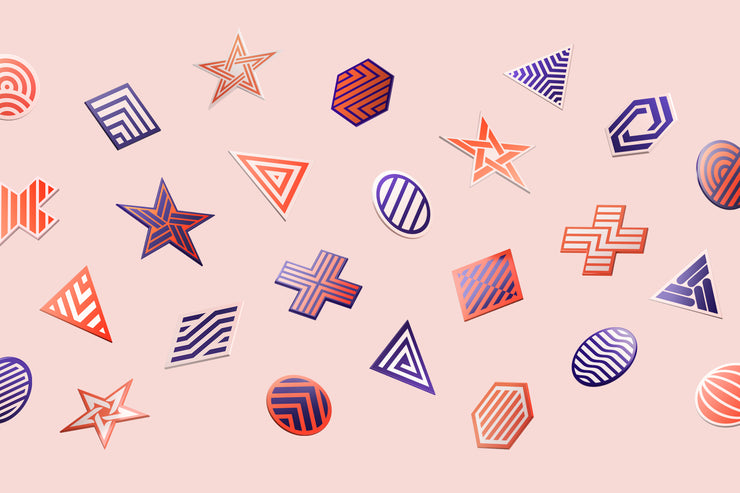 96 Geometric shapes & logo marks collection Vol.2