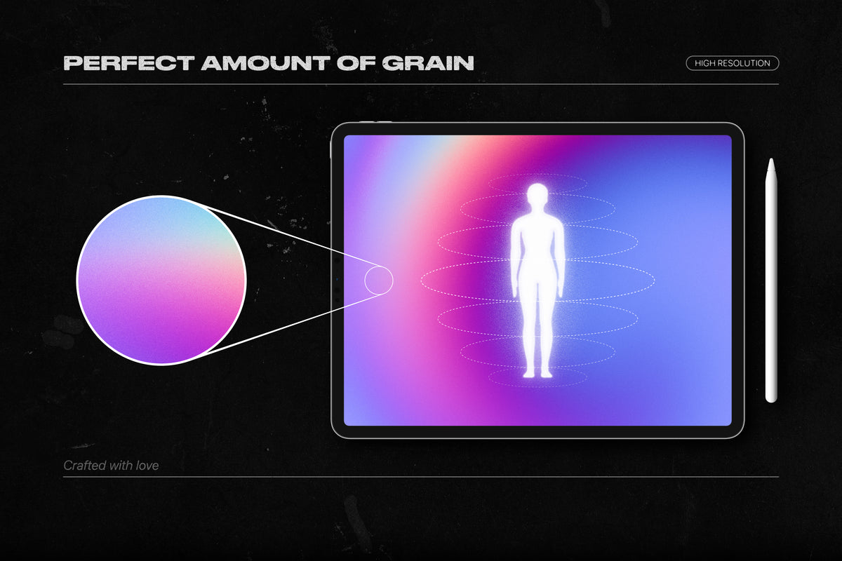 Grainy Backgrounds - 100 Retro Gradients Pack – Samolevsky