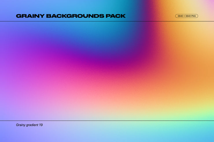 Grainy backgrounds - 100 retro gradients pack